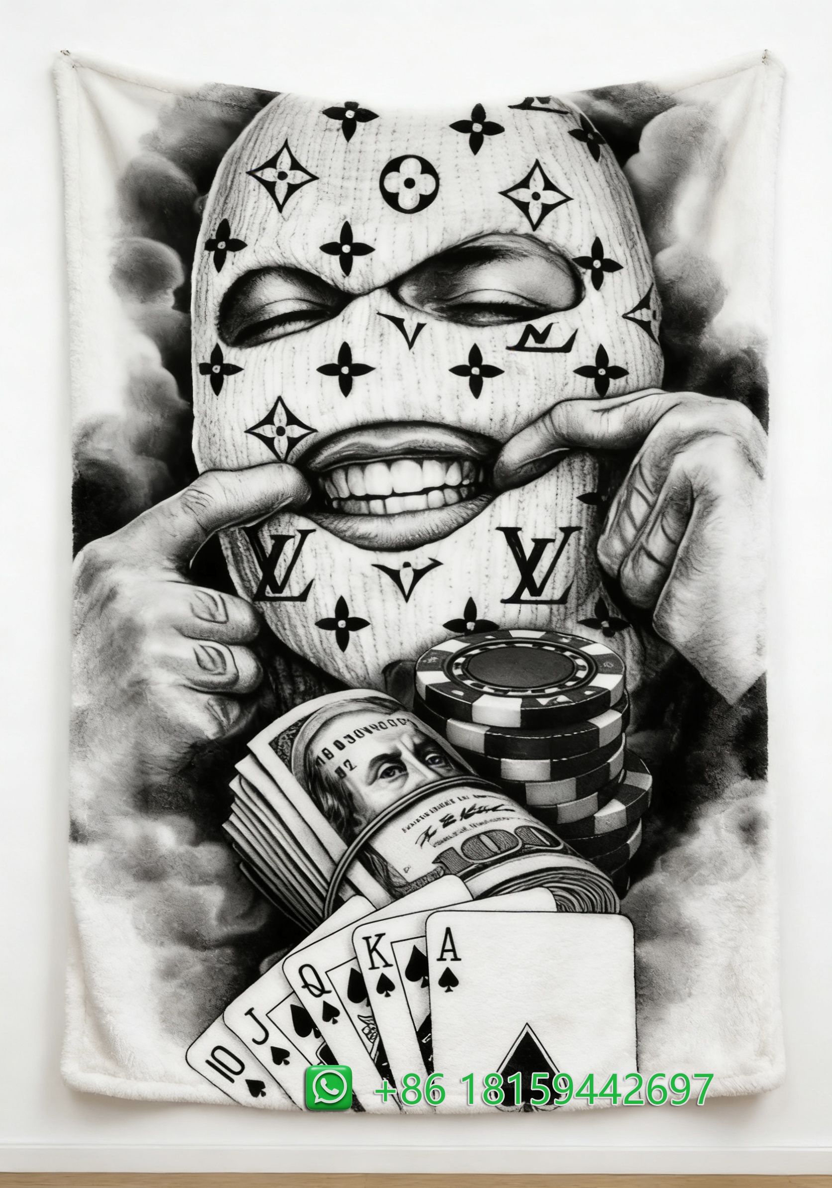 Louis Vuitton Throw Blankets